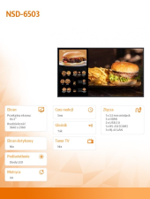 AG NEOVO Monitor 65 cali NSD-6503 AN9 UHD VA 500cd/m2 4000:1  - NSD-6503 - Zdjęcie 4