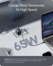Anker Zasilacz do notebooka Uniwersalny Nano II 65W - A2663G11 - Zdjęcie 3