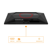 AOC Monitor 23.8 cala 24G4ZR Fast IPS 240Hz HDMIx2 DP Pivot - 24G4ZR - Zdjęcie 6