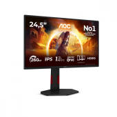 AOC Monitor 24.5 cala 25G4ZR Fast IPS 260Hz HDMIx2 DP Pivot - 25G4ZR - Zdjęcie 9