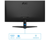 AOC Monitor 27B36X 27 cali IPS 144Hz HDMI DP  - 27B36X - Zdjęcie 4