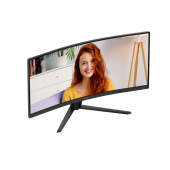 AOC Monitor 34 cale CU34B3E VA Curved 120Hz HDMI DP - CU34B3E - Zdjęcie 3