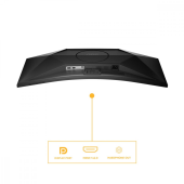 AOC Monitor 34 cale CU34B3E VA Curved 120Hz HDMI DP - CU34B3E - Zdjęcie 9