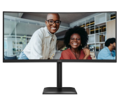 AOC Monitor CU34E4CV 34 cale 120Hz Curved VA HDMIx2 DP RJ45 HAS Głośniki  - CU34E4CV - Zdjęcie 6
