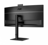 AOC Monitor 34 cale CU34E4CW Curved VA 120Hz HDMIx2 DP RJ45 USB-C HAS Kamera - CU34E4CW - Zdjęcie 8