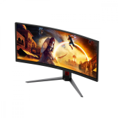AOC Monitor 34 cale CU34G4CA VA Curved 180Hz HDMIx2 DP - CU34G4CA - Zdjęcie 5