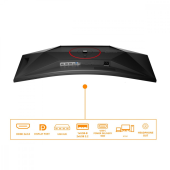 AOC Monitor 34 cale CU34G4CA VA Curved 180Hz HDMIx2 DP - CU34G4CA - Zdjęcie 9