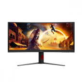 AOC Monitor 34 cale CU34G4ZCA VA Curved 250Hz HDMIx2 DP HAS Głośniki - CU34G4ZCA - Zdjęcie 2