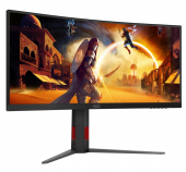 AOC Monitor CU34G4Z 34 cale 240Hz Curved VA HDMIx2 DP HAS  - CU34G4Z - Zdjęcie 12
