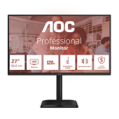 AOC Monitor 27 cali Q27E4CV IPS 120Hz HDMI DP USB-C RJ45 - Q27E4CV - Zdjęcie 1