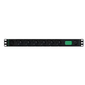 APC Listwa zasilająca SEP6104G EasyPDU, Basic 1U, 10A, 230V, 6SCH,1C13 - SEP6104G - Zdjęcie 2