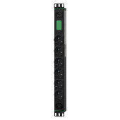 APC Listwa zasilająca SEP6104G EasyPDU, Basic 1U, 10A, 230V, 6SCH,1C13 - SEP6104G - Zdjęcie 4