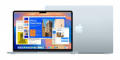 APPLE MacBookAir 13 cali /10C GPU/16GB /512GB Niebieski - MC6U4ZE/A - Zdjęcie 3
