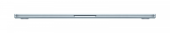 APPLE MacBook Air 15.3: M4 10/10, 24GB, 512GB - Błękitny - MC7D4ZE/A - Zdjęcie 4