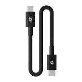 APPLE Kabel Beats USB C do C 20 cm Czarny - MEQ94EE/A - Zdjęcie 1