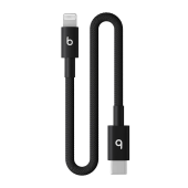APPLE Kabel Beats USB C do Lightning 20 cm Czarny - MEQM4EE/A - Zdjęcie 1