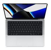 MacBook Pro 14: Apple M1 Pro chip with 8 core CPU and 14 core GPU, 512GB SSD - Silver - MKGR3ZE/A - Zdjęcie 1