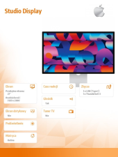APPLE Studio Display - Standard Glass - Podstawka z regulacją pochylenia oraz wysokości - MYJF3MP/A - Zdjęcie 2
