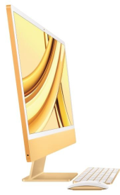 APPLE iMac 24 cale: M3 8/10, 8GB, 256GB - Żółty - Z19F000AT - Zdjęcie 2