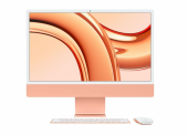 APPLE iMac 24 cale: M3 8/10, 8GB, 256GB - Pomarańczowy - Z19R000AT - Zdjęcie 1