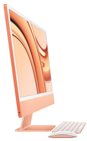 APPLE iMac 24 cale: M3 8/10, 8GB, 256GB - Pomarańczowy - Z19R000AT - Zdjęcie 3