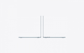 APPLE MacBook Air 13.6 cala: M4 10/10, 16GB, 512GB SSD, 70W - Błękitny - Z1H800066 - Zdjęcie 2