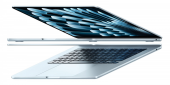 APPLE MacBook Air 15.3 cala: M4 10/10, 16GB, 512GB, 35W - Błękitny - MC7A4ZE/A/D1 - Z1HD0000W - Zdjęcie 2