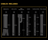ASROCK Zasilacz CL-850G 850W 80PLUS GOLD - CL-850G - Zdjęcie 4