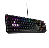 ASUS Przewodowa mechaniczna klawiatura do gier ROG Strix Scope RGB Cherry MX Red - 90MP0180-B0UA00 - Zdjęcie 2