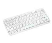 ASUS Klawiatura Marshmallow KW100 BT5.0LE/Iridescent White  - 90XB0880-BKB4F0 - Zdjęcie 6