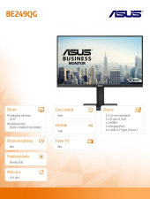 ASUS Monitor 23.8 cala BE249QG IPS 120Hz HDMI DP 4XUSB - BE249QG - Zdjęcie 6
