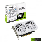ASUS Karta graficzna GeForce RTX 3060 Dual OC 8GB GDDR6 128bit 3DP biała - DUAL-RTX3060-O8G-WHITE - Zdjęcie 5