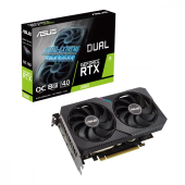ASUS Karta graficzna GeForce RTX 3060 DUAL OC 8GB GDDR6 128bit 3DP/HDMI - DUAL-RTX3060-O8G - Zdjęcie 1