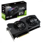 ASUS Karta graficzna RTX 3060 Ti Dual 8GB V2 GDDR6 256bit LHR 3DP/2HDMI  - DUAL-RTX3060TI-8G-V2 - Zdjęcie 1