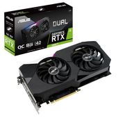ASUS Karty graficzne RTX 3060 Ti Dual 8GB OC V2 GDDR6 256bit LHR 3DP/2HDMI  - DUAL-RTX3060TI-O8G-V2 - Zdjęcie 1