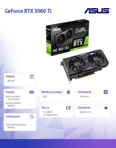 ASUS Karta graficzna GeForce RTX 3060 Ti Dual OC Edition 8GB GDDR6X 256bit - DUAL-RTX3060TI-O8GD6X - Zdjęcie 7