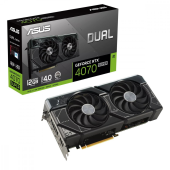 ASUS Karta graficzna GeForce RTX 4070 SUPER DUAL 12G GDDRX6 192bit 3DP/HDMI - DUAL-RTX4070S-12G - Zdjęcie 1