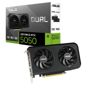 ASUS Karta graficzna GeForce RTX 5050 DUAL 8GB OC GDDR6 128BIT 3DP/HDMI - DUAL-RTX5050-O8G - Zdjęcie 1