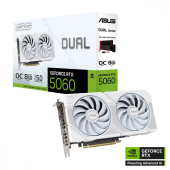 ASUS Karta graficzna GeForce RTX 5060 DUAL OC WHITE 8G GDDR7 128BIT HDMI/3DP - DUAL-RTX5060-O8G-WHITE - Zdjęcie 7