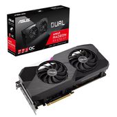 ASUS Karta graficzna Radeon RX 6750 XT DUAL OC 12GB GDDR6 192bit 3DP/HDMI  - DUAL-RX6750XT-O12G - Zdjęcie 1
