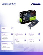 ASUS Karta graficzna GeForce GT 1030 2GB GDDR5 64BIT HDMI/DP/HDCP - GT1030-2G-BRK - Zdjęcie 6