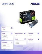 ASUS GeForce GT 710 1GB GDDR5 32BIT DVI-D/HDMI/D-Sub - GT710-SL-1GD5-BRK - Zdjęcie 6