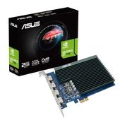 ASUS Karta graficzna GeForce GT730 2GB GDDR5 64bit 4HDMI  - GT730-4H-SL-2GD5 - Zdjęcie 1