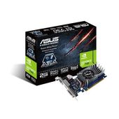 ASUS Karta graficzna GeForce GT730 2GB DDR5 PCI 2.0 64BIT DVI-D/HDMI/HDCP - GT730-SL-2GD5-BRK - Zdjęcie 1