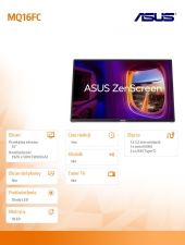 ASUS Monitor 16 cali MQ16FC WUXGA OLED 2xUSB-C - MQ16FC - Zdjęcie 6