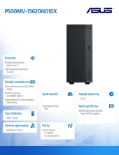 ASUS Komputer P500MV-13620H010X i7-13620H 16GB/1TB  - P500MV-13620H010X - Zdjęcie 6