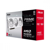 ASUS Karta graficzna Radeon RX 9070 XT PRIME OC WHITE 16GB GDDR6 256bit 3DP/HDMI - PRIME-RX9070XT-O16G-WHITE - Zdjęcie 5