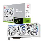 ASUS Karta graficzna GeForce RTX 5080 ROG ASTRAL OC GDDR7 256bit 2HDMI/3DP biała - ROG-ASTRAL-RTX5080-O16G-WHITE - Zdjęcie 1