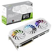 ASUS Karta graficzna RTX 3080 ROG Strix OC V2 WHITE 10GB GDDR6X 320bit 3DP/2HDMI  - ROG-STRIX-RTX3080-O10G-WHITE-V2 - Zdjęcie 1