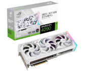 ASUS Karta graficzna GeForce RTX 4090 ROG STRIX WHITE OC 24GB GDDR6X 384bit - ROG-STRIX-RTX4090-O24G-WHITE - Zdjęcie 1
